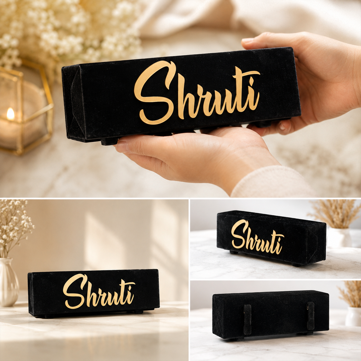 Personalized Korean Earrings Folding Gift Box