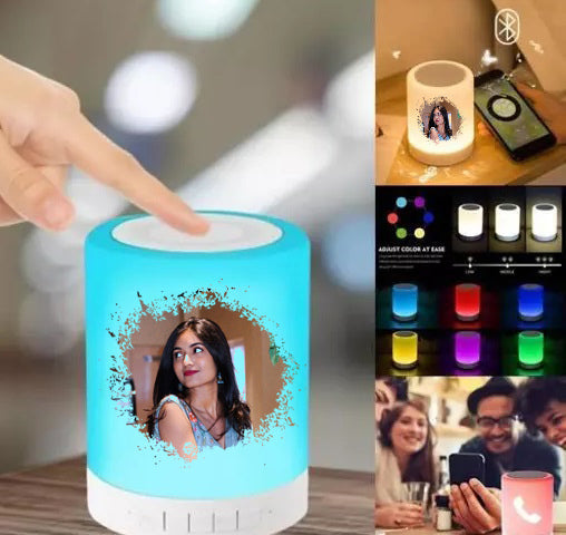 Personalised Touch Lamp Bluetooth Speaker | Best Gift 😍