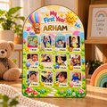 Personalized Baby Photo Frame for 12 Months