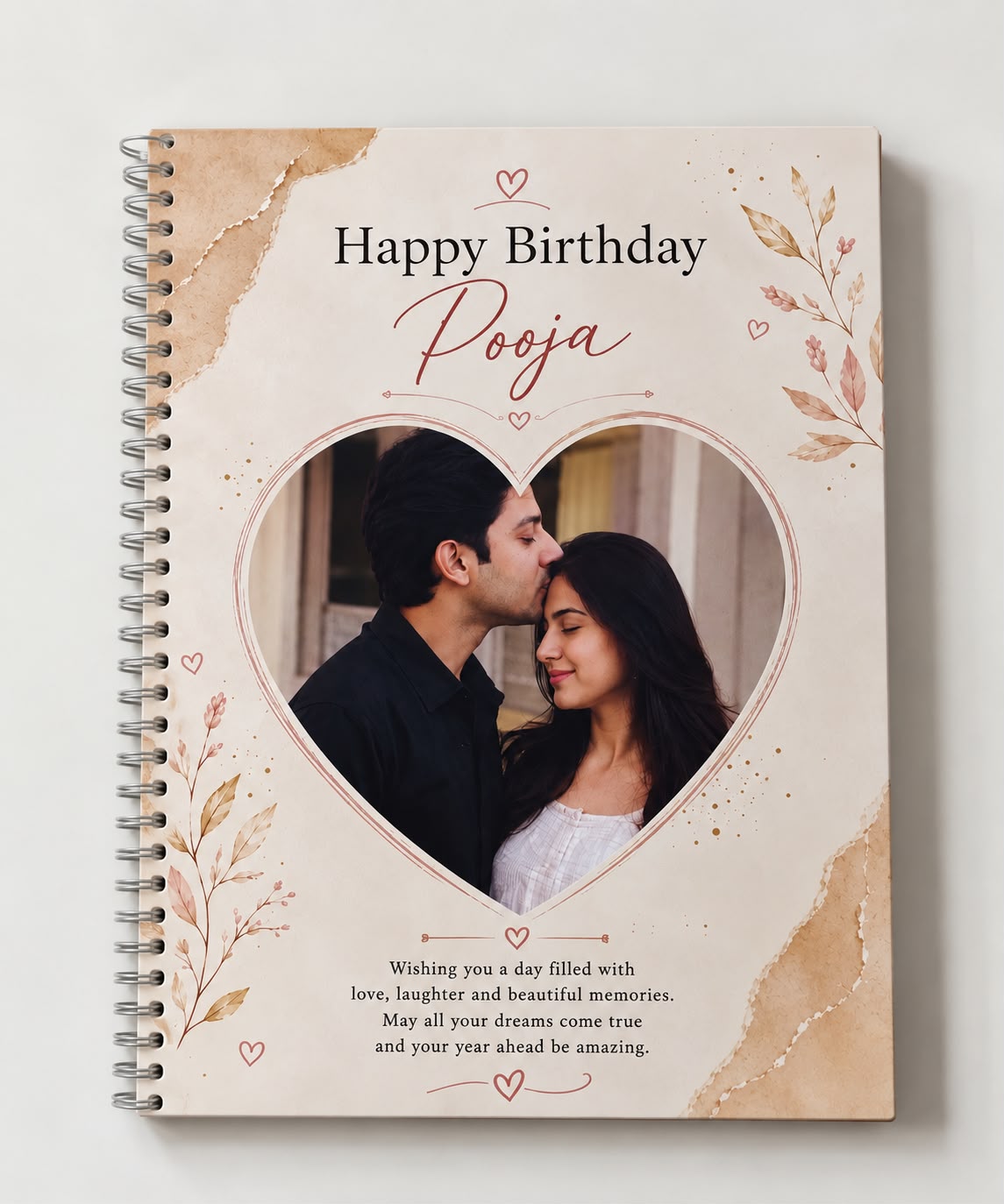 Personalized Memories Photo Album | Custom Photo Album with Name & and Photos