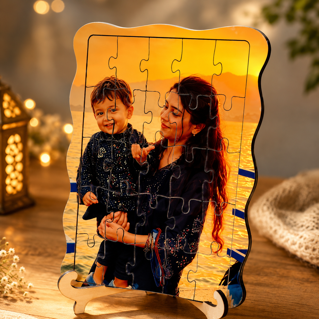 Personalized Wooden Jigsaw Photo Puzzle | Personalised Photo Puzzle
