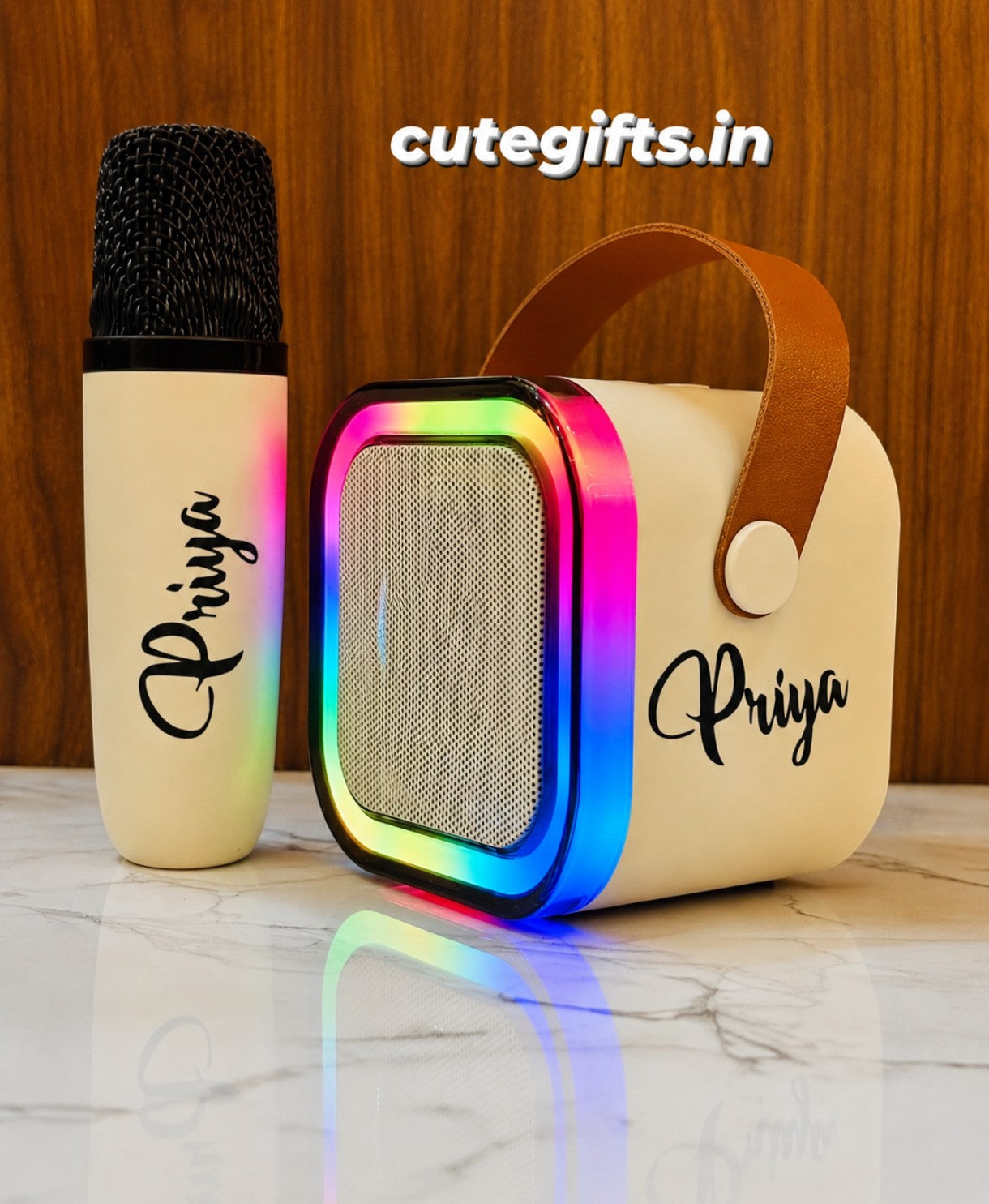 Personalized  Bluetooth Speaker with Mic 💝😍