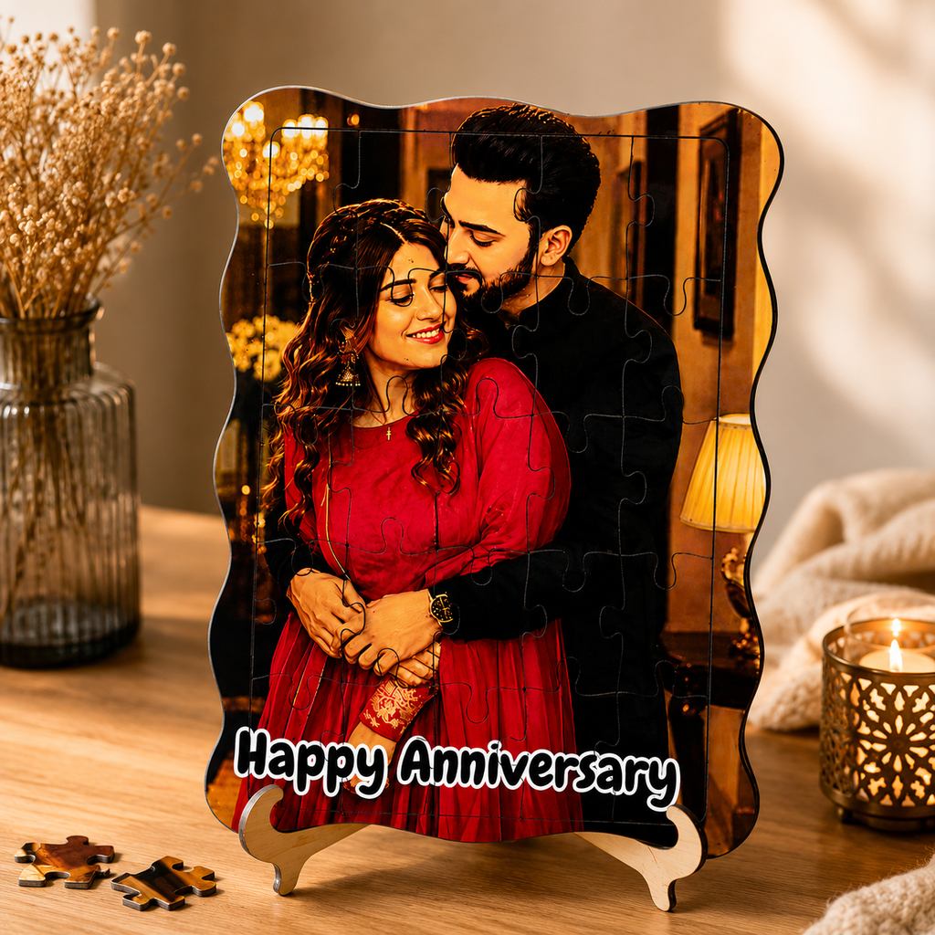 Personalized Wooden Jigsaw Photo Puzzle | Personalised Photo Puzzle