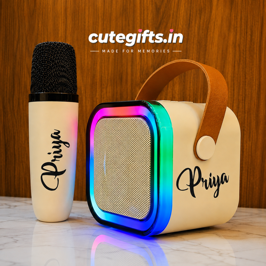 Personalized  Bluetooth Speaker with Mic 💝😍