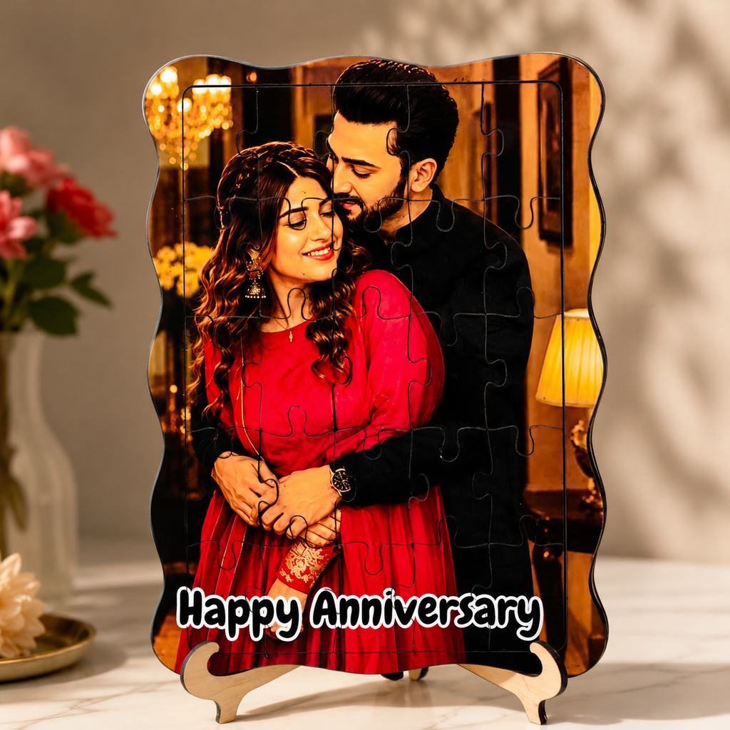 Personalized Wooden Jigsaw Photo Puzzle | Personalised Photo Puzzle